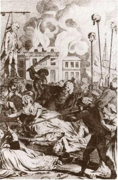 Сентябрьская резня 1792 г Тампль Ужин королевской семьи - фото 55