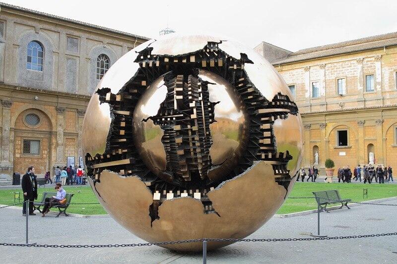 А XXXIV 2 Скульптурная группа Рождение Луны Землёй Музеи Ватикана - фото 24