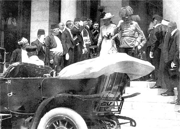 Наследник австрийского престола эрцгерцог Франц Фердинанд с супругой Софией - фото 16