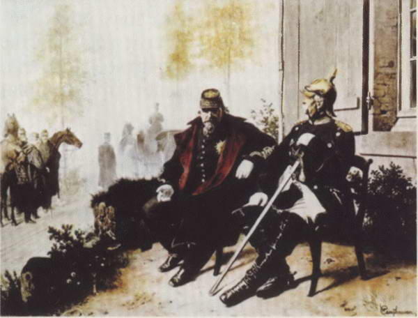 В Кампхаузен Наполеон III в плену у Бисмарка после Седана 1878 г В начале - фото 5