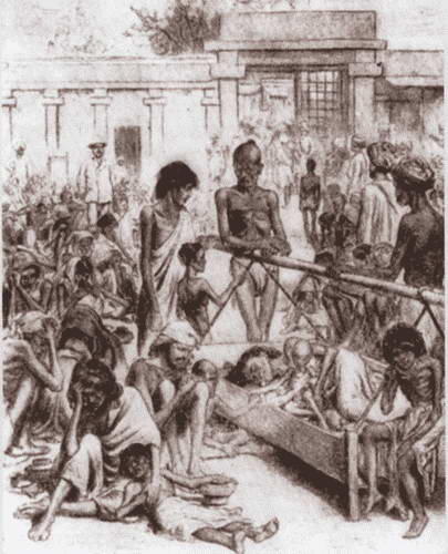Голод в Банголоре Индия 1877 г В И Ленин среди товарищей 1903 г - фото 9