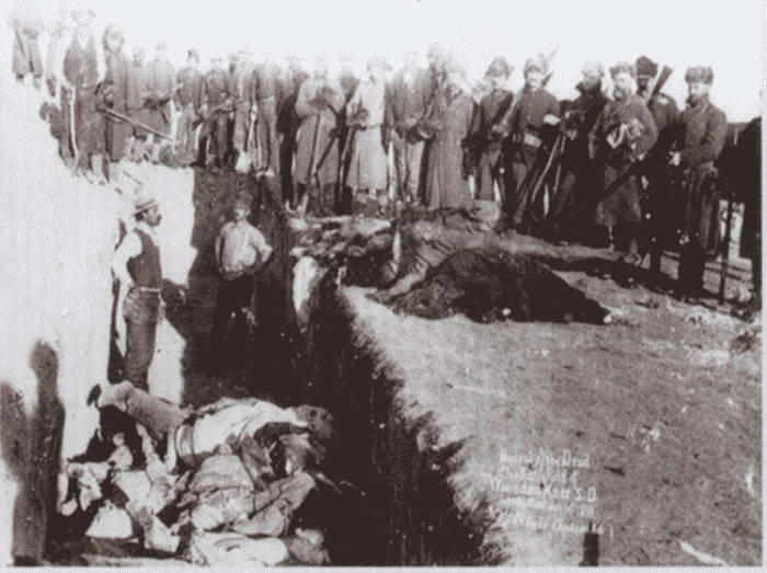 Янки позируют у тел убитых индейцев Перевозка на кораблях негритянских - фото 12