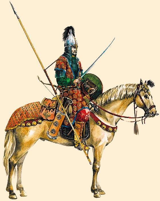 Хазарский воин Князь Олег Изображение XIX в Призвание варягов Худ А - фото 32