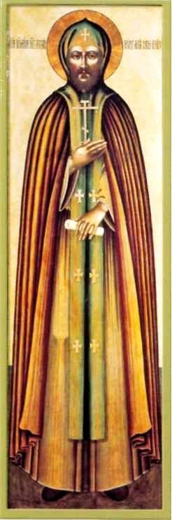 Святой благоверный великий князь Александр Невский в схиме Алексий Икона XIX - фото 34