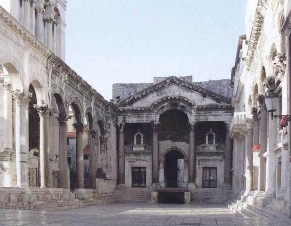 Дворец Диоклетиана в Сплите Хорватия Современный вид Реконструкция дворца - фото 4