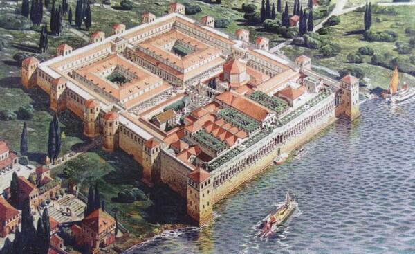 Реконструкция дворца Диоклетиана Первоначальный вид после завершения - фото 5