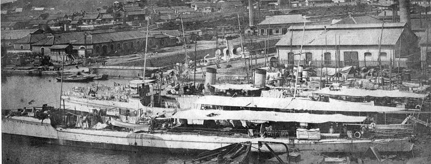 В ПортАртуре 1901 г Минный крейсер Абрек в Тулоне фото вверху и на - фото 73