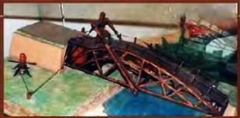 Модель подъемного моста Так по мнению Леонардо должна была выглядеть - фото 3