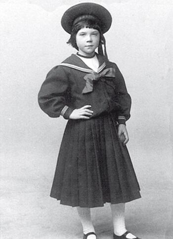Дороти в возрасте шести лет Дороти была единственным и довольно поздним - фото 1