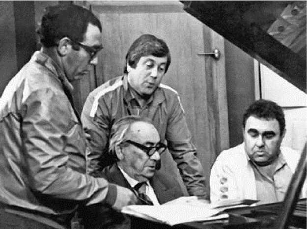 Репетиция самой популярной советской передачи Радионяня Слева направо - фото 4