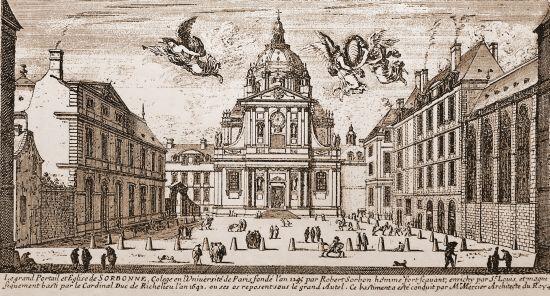Церковь Сорбонны главный фасад И Сильвестр 1621 1691 1649 Церковь - фото 2