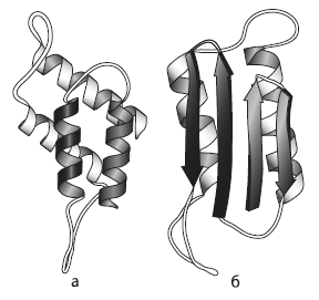 Два варианта пространственной конфигурации прионного белка a нормальная - фото 1