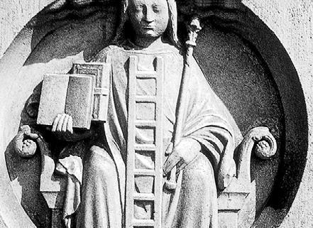 СофияАлхимия на главном портале собора НотрДам в Париже Сидящая на троне - фото 159