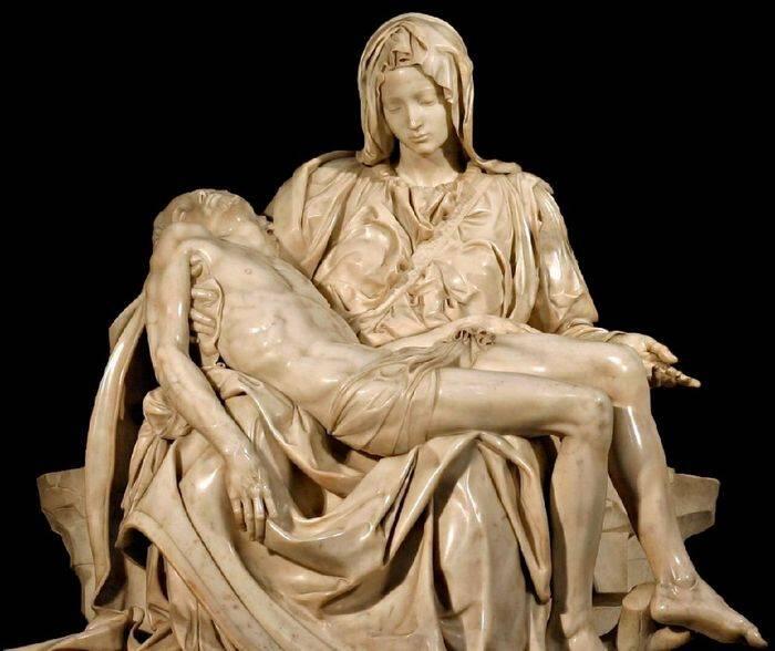 Микеланджело Буонарроти Оплакивание Христа А Канова Амур и Психея - фото 7