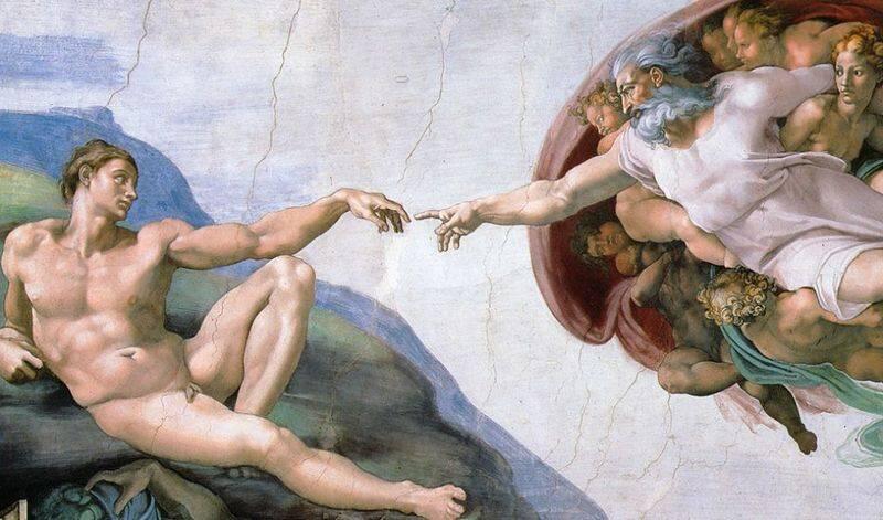 Микеланджело Буонарроти Сотворение Адама Леонардо да Винчи Святая Анна с - фото 22