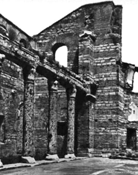 Базилика св Иоанна Студита в Константинополе руины византийской постройки - фото 7