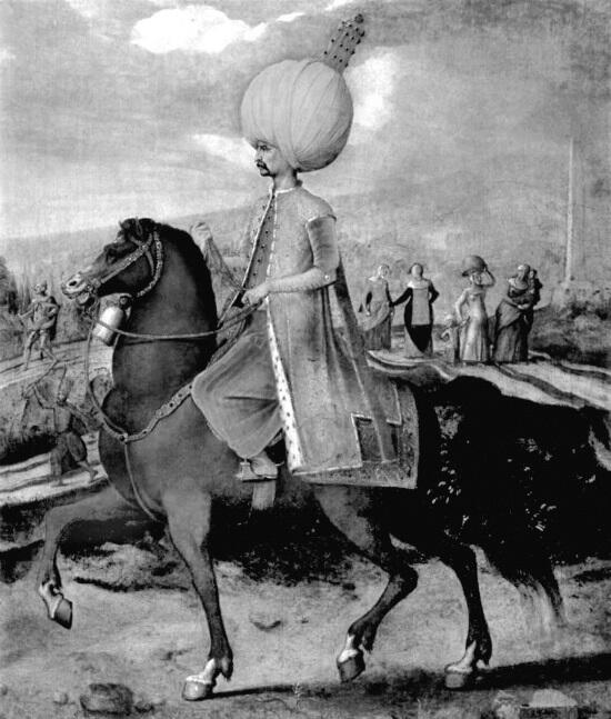 Конный портрет султана Сулеймана Художник Ганс Эворт Османская империя была - фото 16