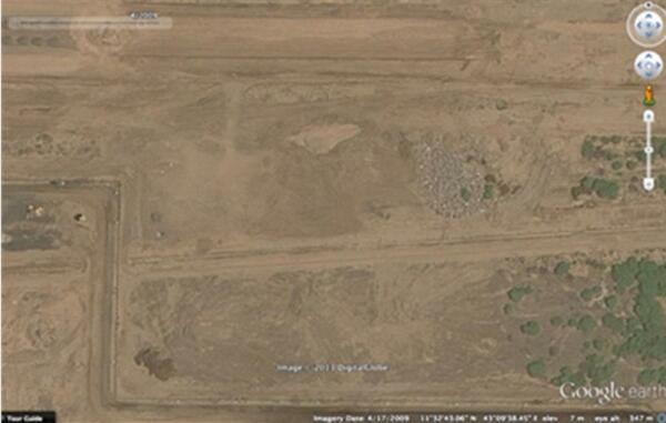 Международный аэропорт Джибути Изображения взяты из истории Google Earth - фото 13