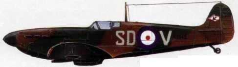 Истребитель Спитфайр Мк I из 72й эскадрильи RAF 1939 г Спитфайр Мк - фото 307