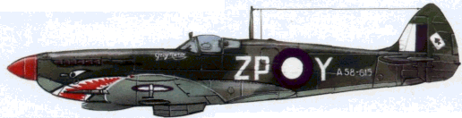 Спитфайр МК VIII 1943 г Спитфайр Мк IX 312я эскадрилья RAF 1944 - фото 314