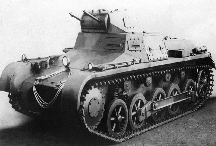 Немецкий легкий танк PzI AusfB Все это свидетельствует о высоком уровне - фото 1