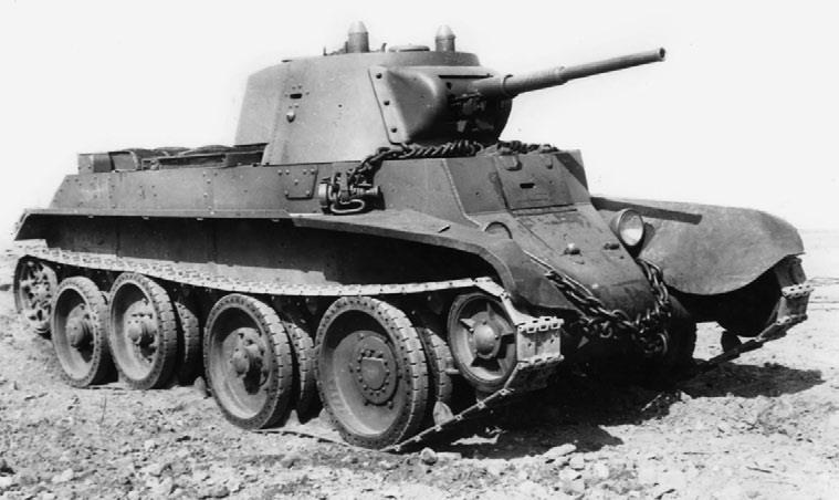 Советский колесногусеничный танк БТ7 обр 1937 г Причин тут несколько - фото 4