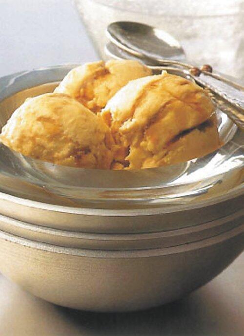 Медовое ванильное мороженое Фруктовый салат с мороженым Мороженое праздничное - фото 39