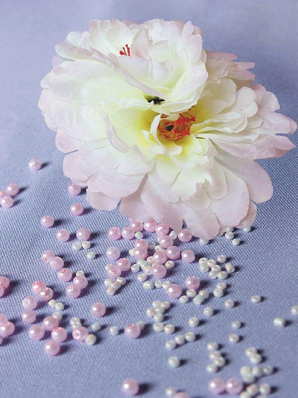 Ромашка для заколки Букет из полевых цветов Роза из кожи - фото 171