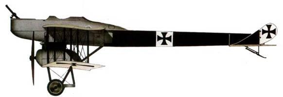Германский бомбардировщик Гота GI 12 KG 2 Западный Фронт осень 1915 - фото 132