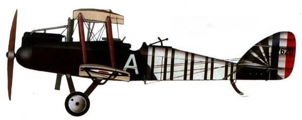 Английский бомбардировщик DH9 В7620 211я эскадрилья 1918 год - фото 141