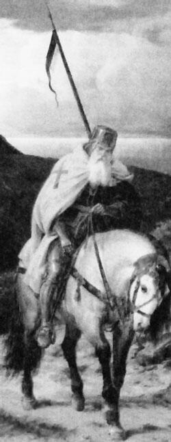 Возвращение крестоносца картина художника XIX века Карла Фридриха Лессинга - фото 8