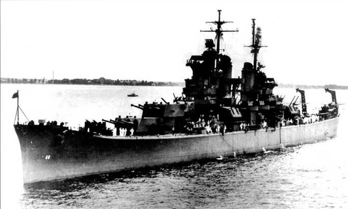 Балтимор СА68 стал первым в повой серии тяжелых крейсеров - фото 30