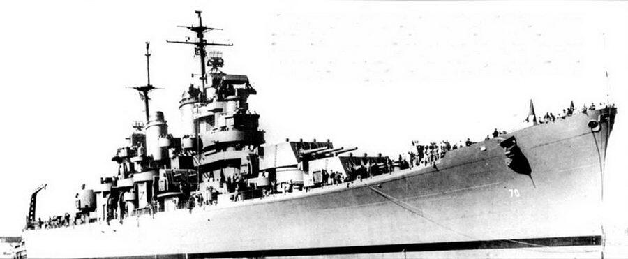 Канберра СА70 бывший Питтсбург единственный крейсер ВМС США периода - фото 44