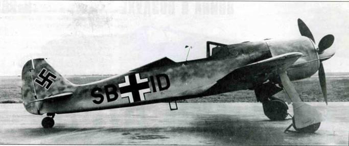 Fw 190А0 WNr 0022 SBID заводской аэродром Бремен 1939 год Проект - фото 2