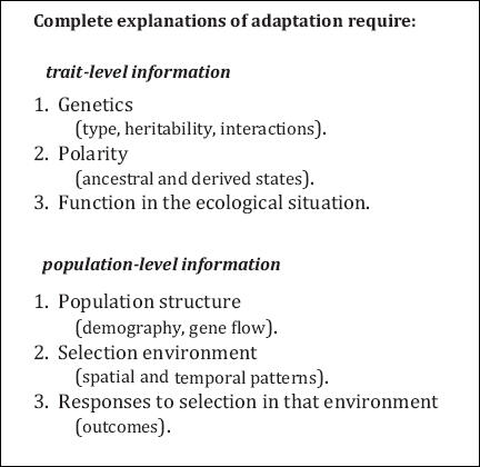 FIGURE 22 Got adaptation To show that natural selection created a traitin - фото 9