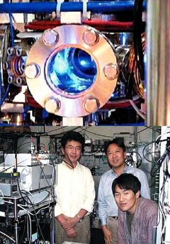 Создатели атомных часов Слева Хидетоши Катори Шесть лазерных лучей - фото 13