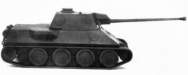 Деревянная модель танка VK 3001 D фирмы DaimlerBenz На приведённых фото - фото 8
