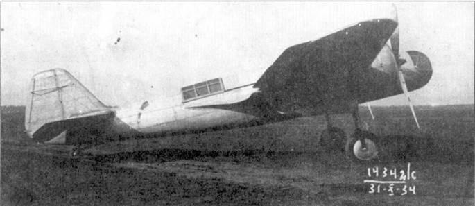Первый экспериментальный образец АНТ40 РЦ на заводском аэродроме октябрь 1934 - фото 8