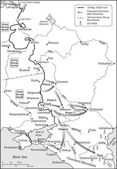 Operation Blau Stalingrad September 1942February 1943 Kursk and Ukraine - фото 2