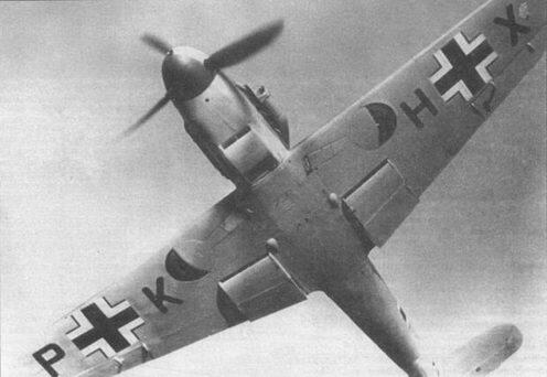 Работы над Me 109F начались уже осенью 1938 года сразу же после завершения - фото 1