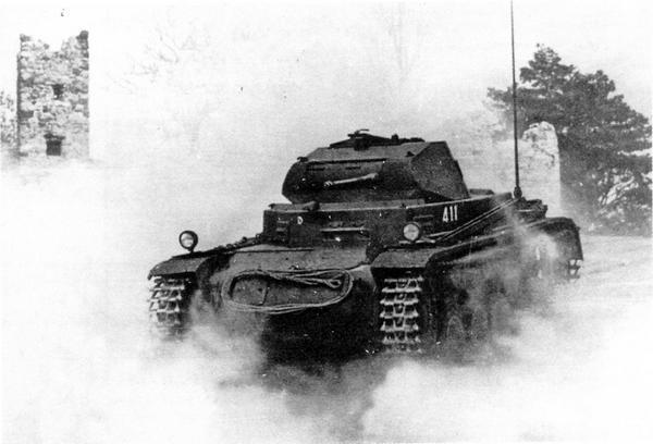 Танк PzII AusfB на тактических занятиях PzII AusfDE В 1938 году фирма - фото 5