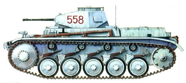 PzII AusfF Моторизованная дивизия CC Лейбштандарт CC Адольф Гитлер SS - фото 70