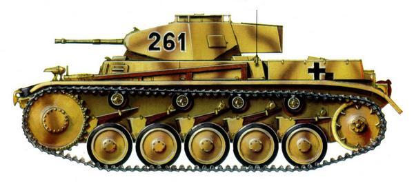 PzII AusfF 90я моторизованная дивизия 90 PzGrenDivision Италия май - фото 72