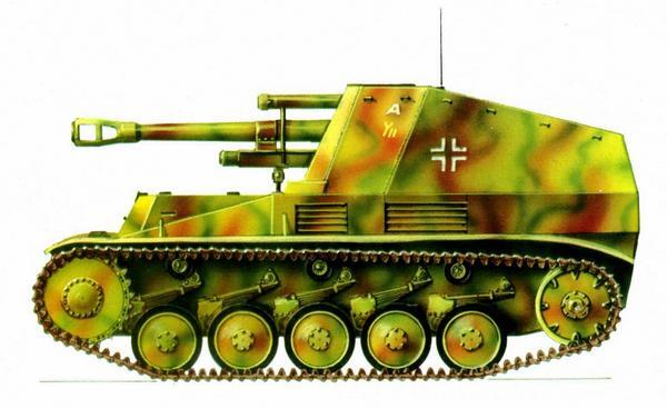 Wespe 102й артиллерийский полк 9й танковой дивизии PzArtRgt102 9Panzer - фото 73