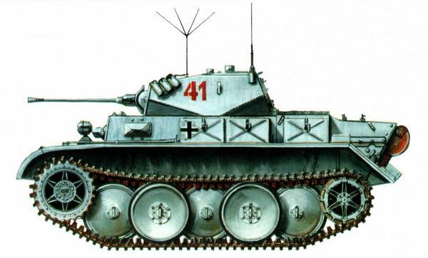 PzII AusfL Luchs 4й разведывательный батальон 4й танковой дивизии - фото 75