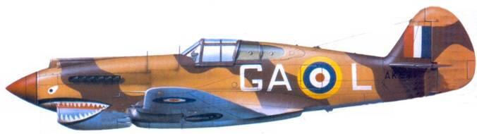 Tomahawk Mk IIB АК534 112 Sqn RAF Египет 1941 год Tomahawk Mk IIB - фото 108
