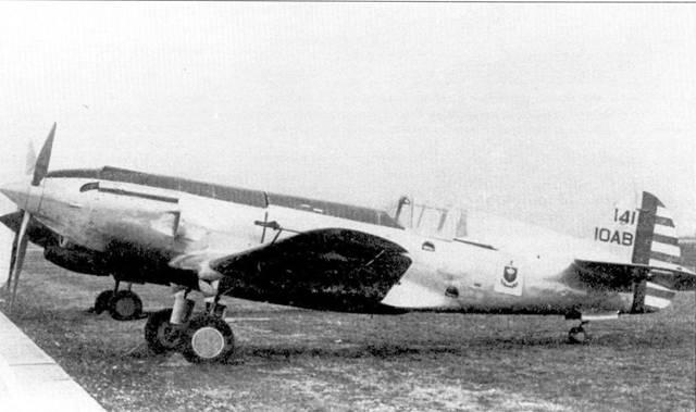 АP40 38010 представлял собой Р36 с рядным двигателем На снимках самолет в - фото 16