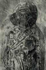 10 Св Фекла Фрагмент фрески Спасского собора XI века Копия 11 Резная - фото 13