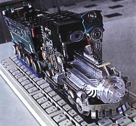 Компьютерный паровоз моделистов из г КомсомольсканаАмуре Модель паровоза - фото 3