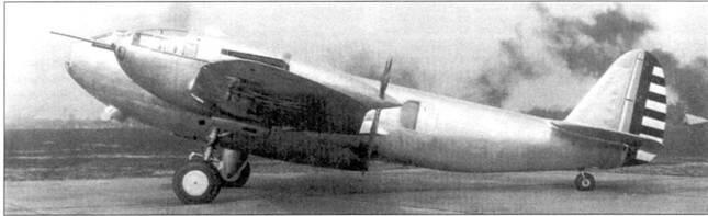 YFM1B 38489 с другими двигателями Райтфилд 25 апреля 1940 года Макет - фото 10